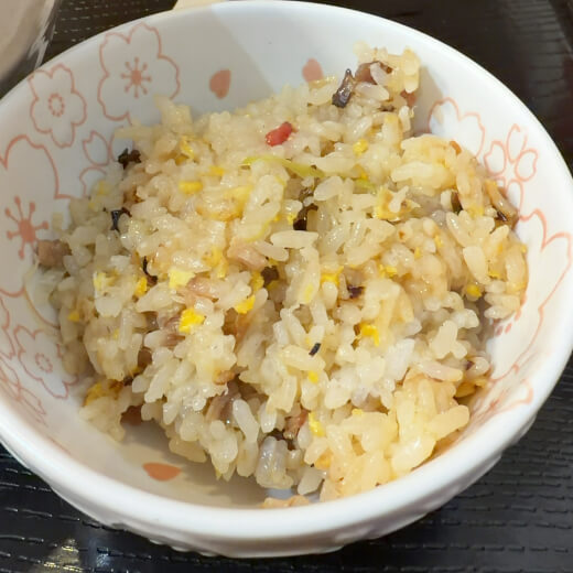 大家餃子　半炒飯